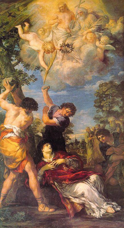 Pietro da Cortona The Stoning of St.Stephen 02 china oil painting image